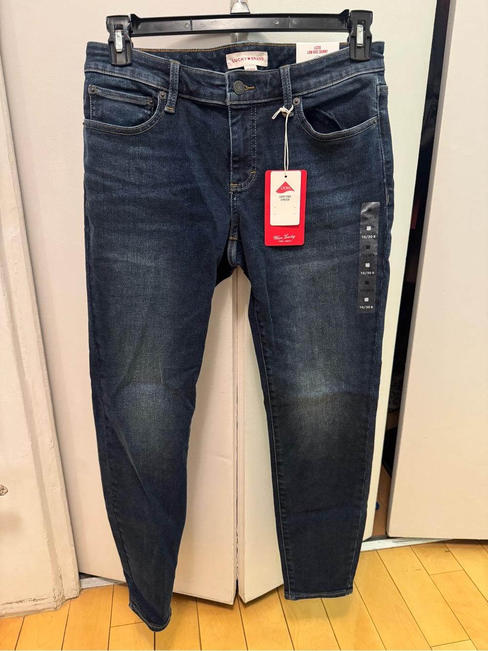 Lucky Brand Women’s Lizzie Dark Blue Skinny Jeans